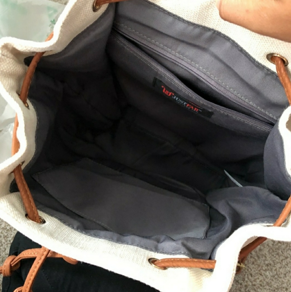 Canvas Backpack - Picture 3 of 3